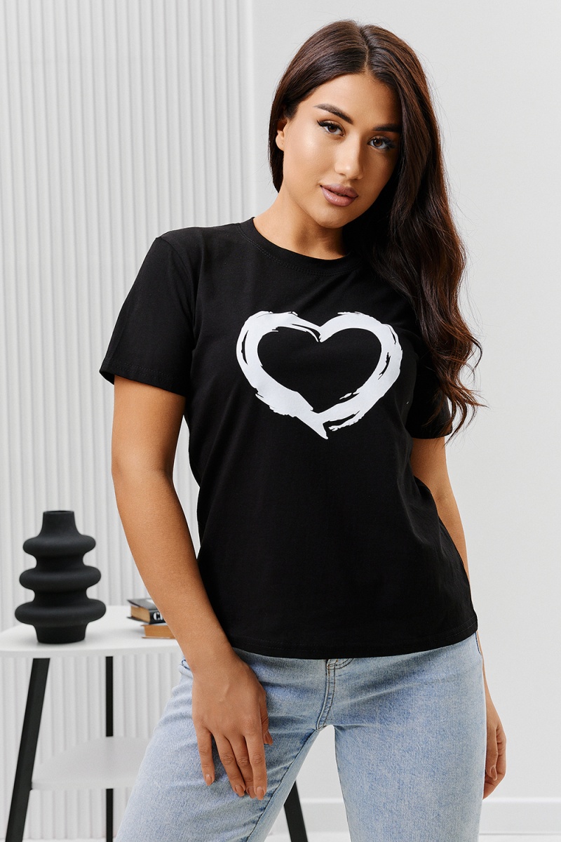 Kontatto футболка с сердцем