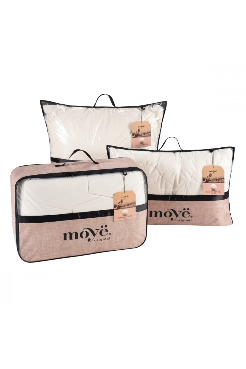 (П) Подушка Овечья шерсть "Moye Original" ИвШвейСтандарт 70х70