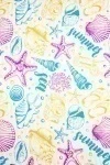 Полотенце пляжное вафельное (ГЛ) 368 Секреты моря - 150/80