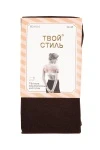Колготки кашемировые "ТВОЙ СТИЛЬ" 8101 коричневый