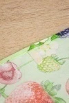 Набор полотенец рогожка (ТЛ) 377 Клубнички в цветах - 3 шт - 45х60 см