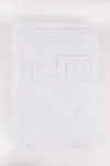 Коврик махровый Узбекистан Ножки (5207) - белый (50х70)