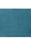 Коврик махровый Туркменистан 700 гр/м2 - синий (saxony blue) (50х70)