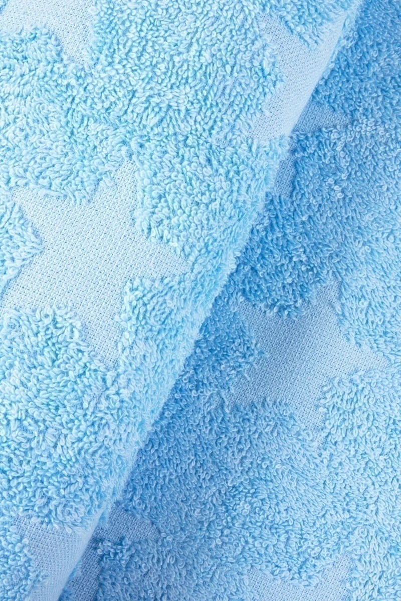 Полотенце махровое Safia STAR (5249) - голубой