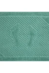 Коврик махровый Туркменистан 700 гр/м2 - зеленый (50х70)