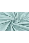 (ВНЛ) Простыня на резинке, с высотой борта 25 см boiled cotton -Вареный (стираный) хлопок (мятный)