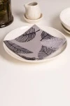 Салфетка из рогожки (ХБК) 120 Блоссом (чёрный)