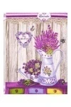 Набор вафельных полотенец (ТЛ) 323 Винтажные цветы - 3 шт - 45х60 см