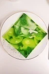 Салфетка из рогожки 032 Зеленые яблоки
