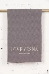 Полотенце с вышивкой Love Vesna вафельное 45/60 цв. (РПШ) 043 Кварц (240 гр)