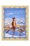 Набор полотенец рогожка (Диз) 055 Питерские коты - 3 шт - 45х60 см