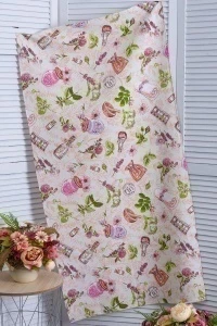 (ВНЛ) Полотенце Спа (розовый)