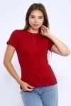 (ВНЛ) Футболка 86100 (бордовый)