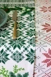 Дорожка из рогожки "Пром" Маленькая Колибри (зеленый)_