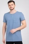 (СК) Футболка мужская "Макс" индиго меланж
