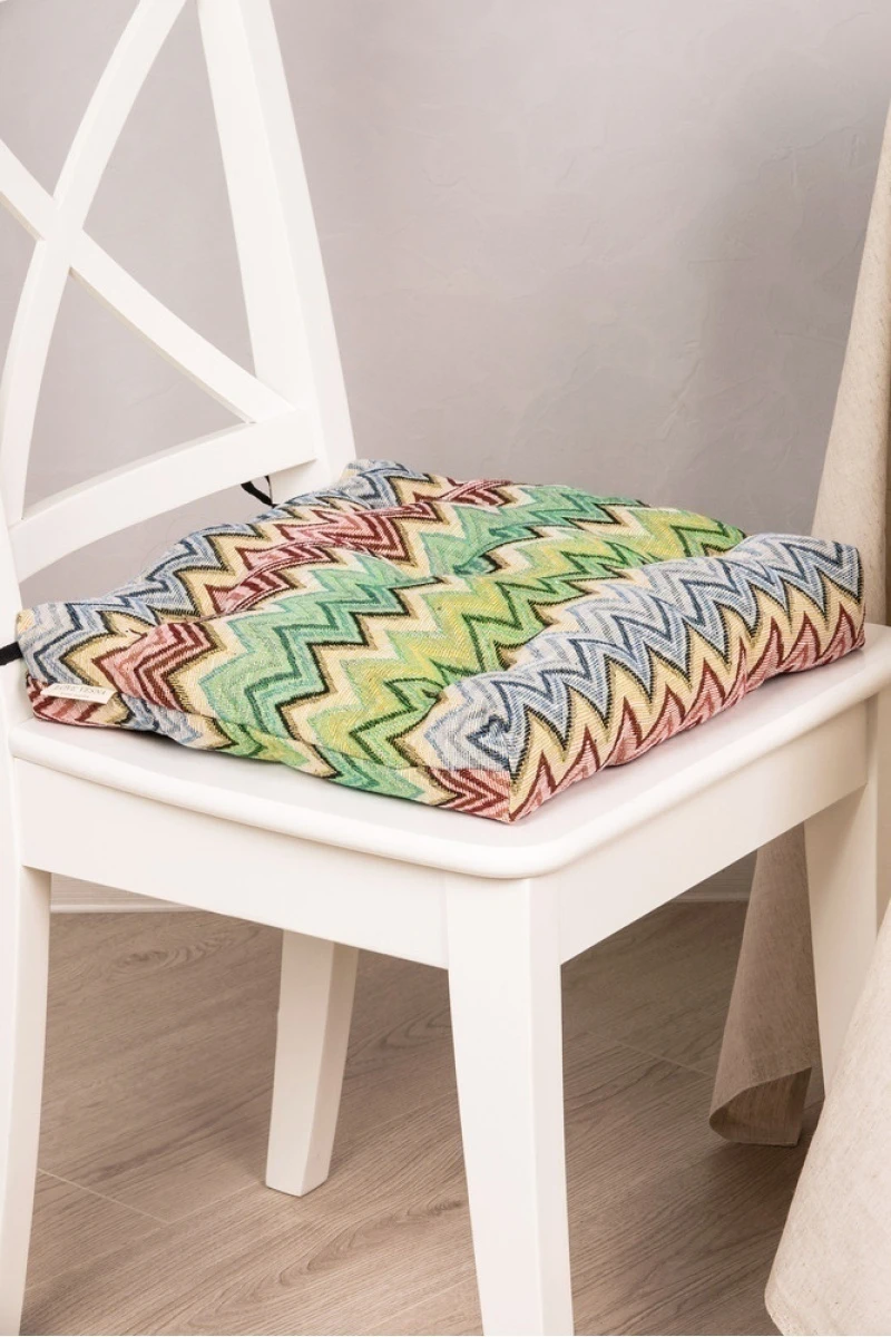 Подушка на стул из гобелена Молния арт. JM-168 (150 см) (М-5) (Лучшая цена)