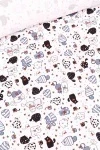 Ткань Фланель Престиж 183г/м2, 90см "Кошечки" рис. 21195 вид 1