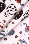 Ткань Фланель Престиж 183г/м2, 90см "Кошечки" рис. 21195 вид 1