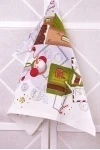 Набор вафельных полотенец 223 Письмо Деду Морозу - 3 шт - 45х60 см