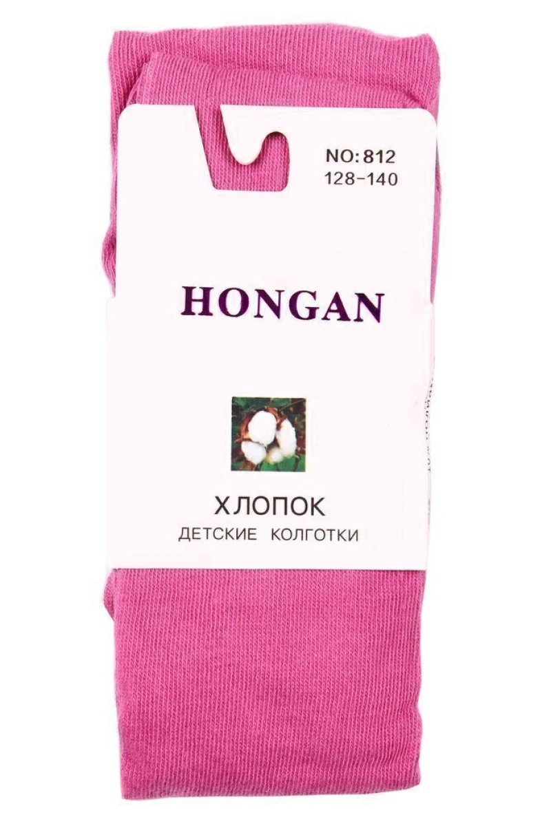 Детские колготки хлопковые "HONGAN" 812 сухая роза