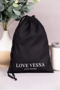 ЭКО мешочек для хранения из хлопка Love Vesna (черный)