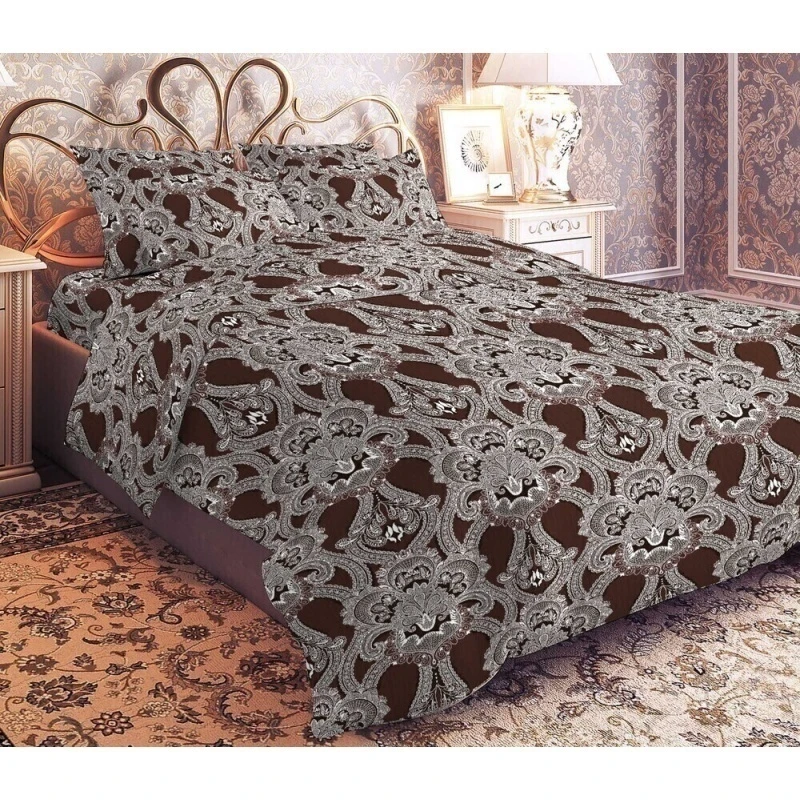 Постельное белье Кр. Талка 120г/м бязь "Брюссельское кружево" р. 2.0 сп. арт. 9185-3
