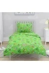 Ткань бязь Кр. талка 125г/м2, 150см "Веселые зайчата" зеленый арт. 3030/4