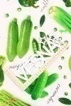 Вафельное полотно "ХБК" 175г/м2, 50см "Овощной микс" рис. 5589 вид 1