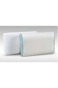 (П) Подушка ортопедическая Memory Foam ПМФ ИвШвейСтандарт эргономичная+массажная (трикотаж/сетка)