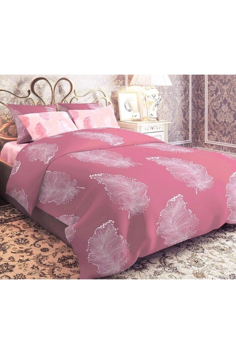 Простыня Кр. Талка 125 г/м бязь "Варьете" вишня арт. 9050-3+9051-3 тип 1
