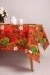 Скатерть рогожка "Диз" Клубничка