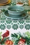 Дорожка из рогожки "Пром" Маленькая Колибри (зеленый)