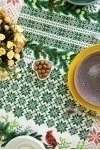 Дорожка из рогожки "Пром" Маленькая Колибри (зеленый)