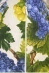 Декоративная наволочка на молнии из рогожки "Пром" Виноград