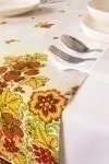 Дорожка из рогожки "Диз" Хохлома (земляника)