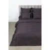 КПБ страйп-сатин "ЕА" 130г/м "ЕА-Графит" р. 1.5 сп. арт. 3910 (полоса 1*1 см) (240 см)