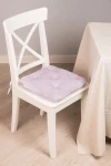 Подушка на стул из плюша Розовая арт. 005-ODN (М-5)