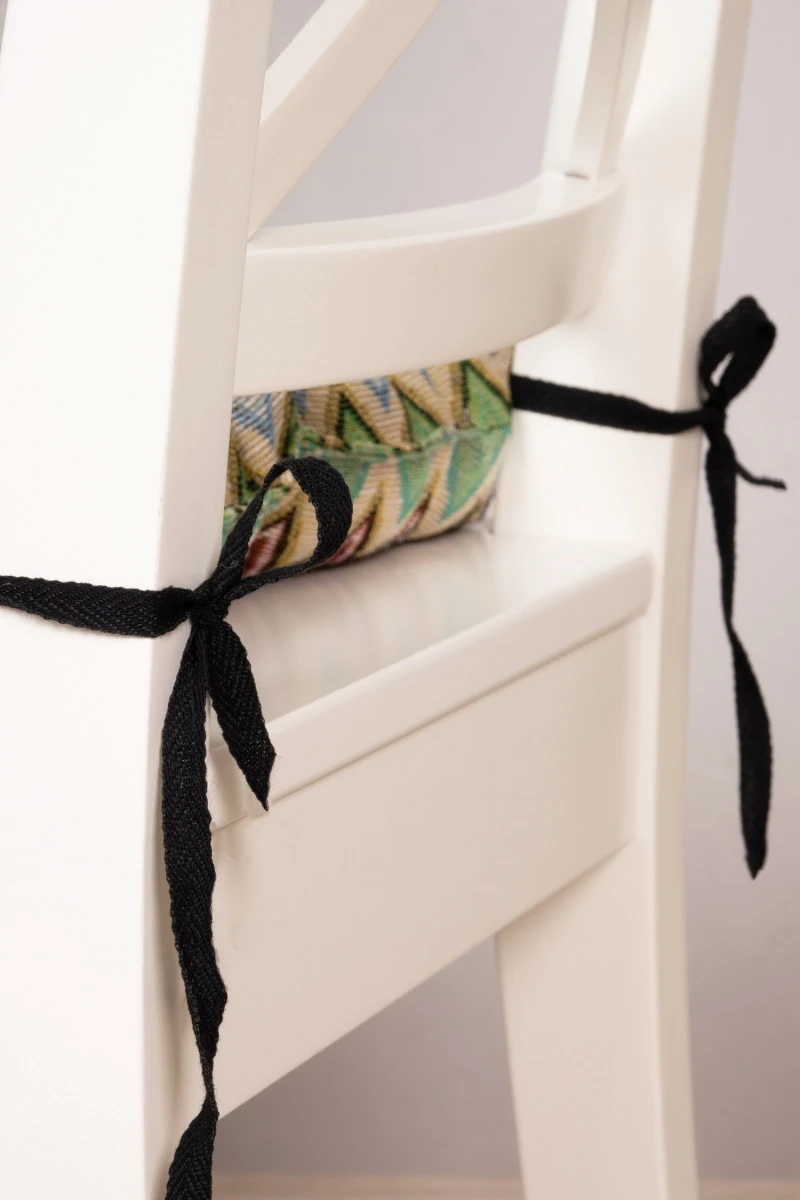Подушка на стул из гобелена Молния арт. JM-168 (150 см) (М-5)