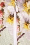 Декоративная наволочка на молнии из рогожки "ХБК" Яблоневый цвет (зелёный)