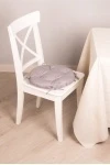 Подушка на стул хлопковая круглая "ТЛ" ТЛ-Винтаж арт. 632 (К-4)