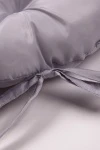 Подушка на стул из таффеты круглая "А" Дымка (col. 16) (К-4)