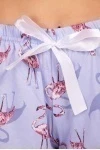 Пижамный костюм с шортами - Фламинго pink - 908 - голубой