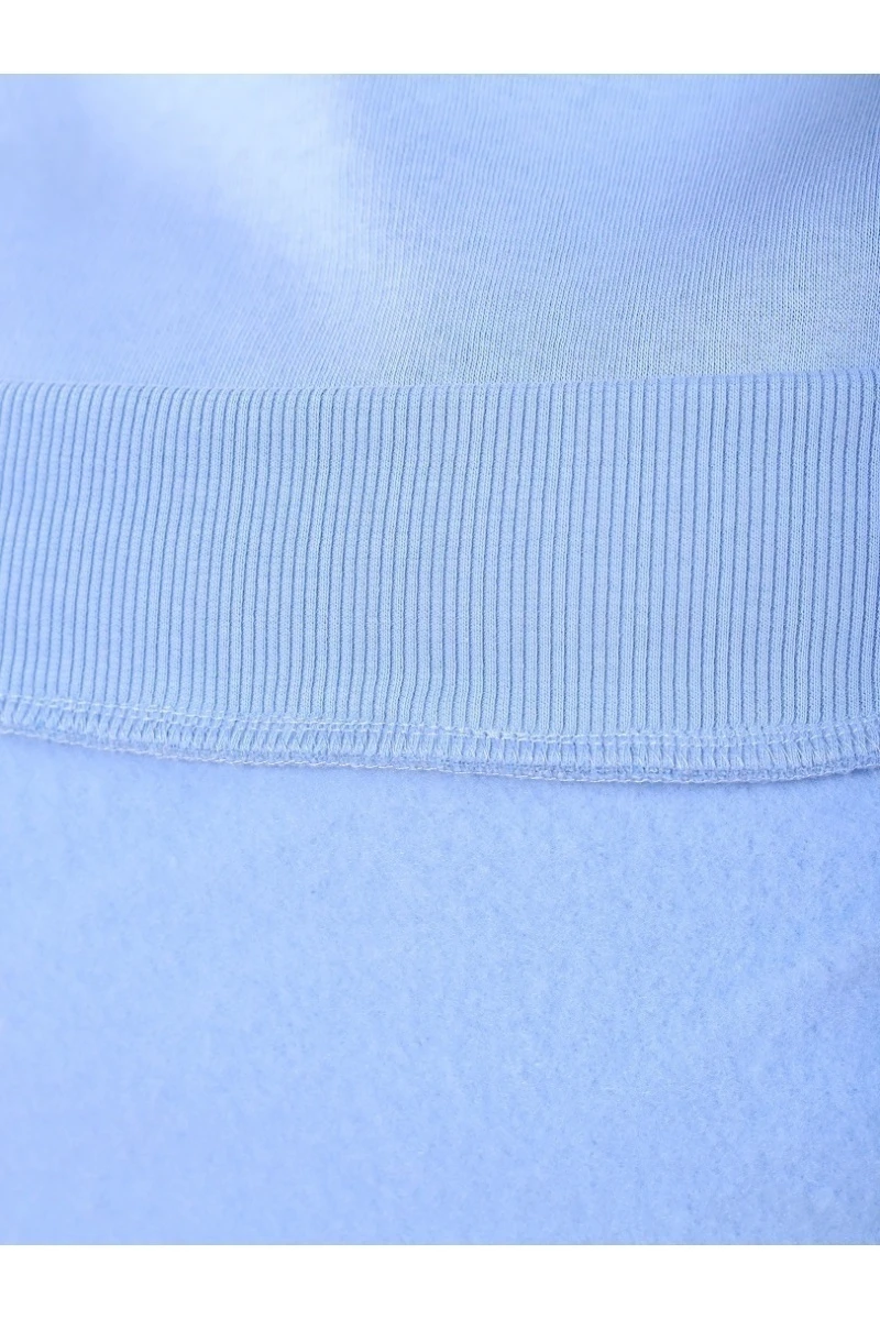 Костюм с начесом стиль oversize - XXI - 399 - голубой