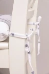Подушка на стул из рогожки "ТТ" Пастораль полоска (М-9)