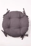 Подушка на стул хлопковая круглая "ТЛ" Вулканический арт. 8461 (К-4)