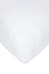 (LV) Подушка Лебяжий пух стеганая (белая)