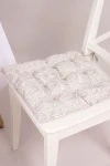 Подушка на стул из полульна "ГОС" Лунный цветок (М-9)