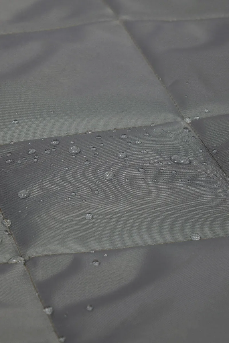 Покрывало-плед Пикник (серый) оксфорд непромокаемое