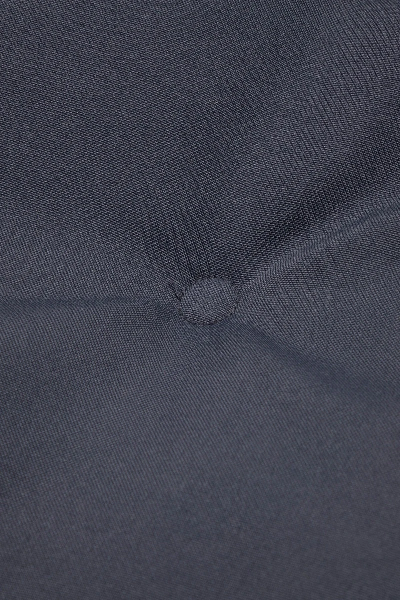 Плоская подушка на стул из габардина "А" Мокрый асфальт (col. 806) (М-4)