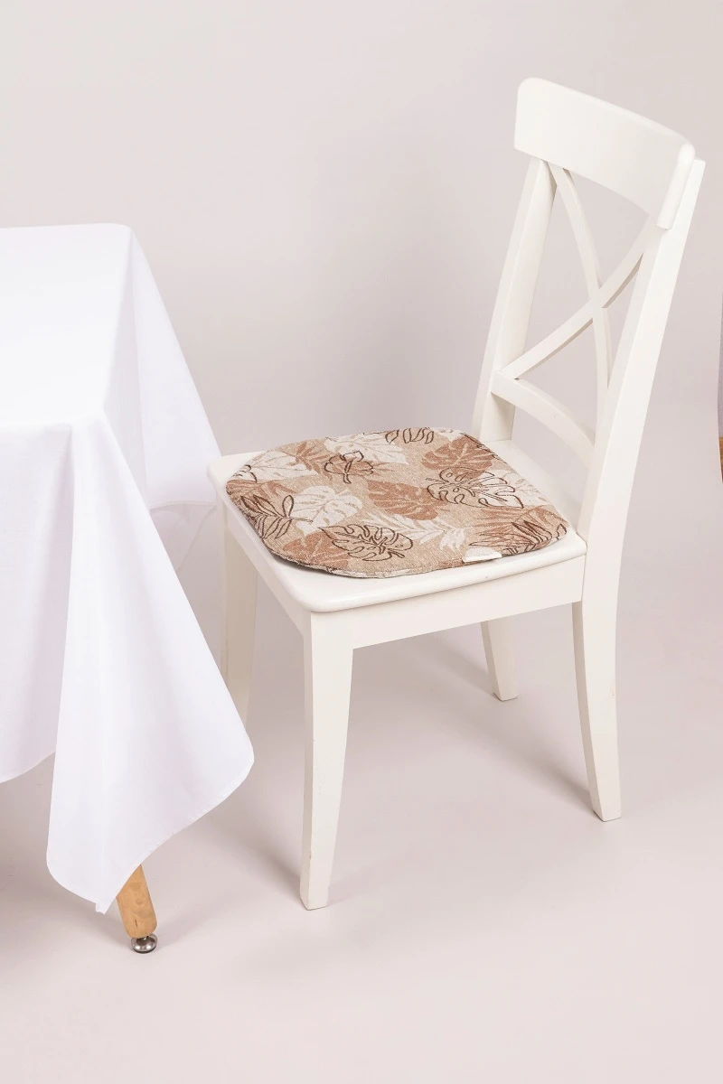 Подушка на стул из гобелена "Осенний вальс" арт. HT-012 (150 см)